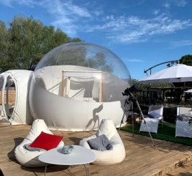 Tent1-5015 Tente de camping Tente gonflable transparente à bulles pour adultes