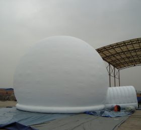 Tent1-4596 Tente gonflable à dôme avec rainure