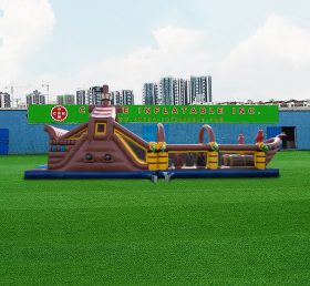 T7-1546 Course d'obstacles pirate