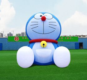 S4-621 Géant bande dessinée publicité film gonflable personnage Doraemon bleu