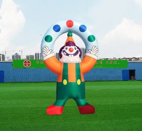 Clown de dessin animé gonflable S4-668