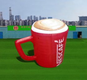 Modèle gonflable de publicité de tasse de café gonflable S4-693