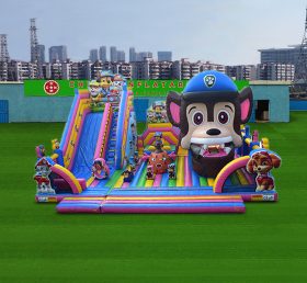 T6-1159 Cabane gonflable Paw Patrol