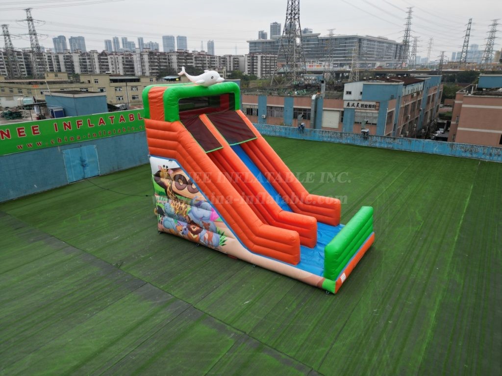T8-7003 animal inflatable slide